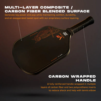 Vatic Pro Flash Saga 16mm Pickleball Paddle, more information