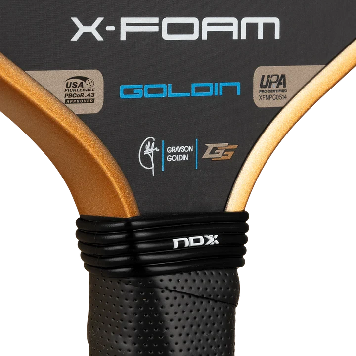 NOX X-FOAM GOLDIN 14mm Pickleball Paddle