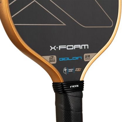 NOX X-FOAM GOLDIN 14mm Pickleball Paddle