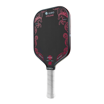 AIREO Cyclone 16mm Pickleball Paddle – NanoGraph Grit Surface with PulseFoam™ Power Core