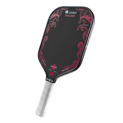 AIREO Cyclone 16mm Pickleball Paddle – NanoGraph Grit Surface with PulseFoam™ Power Core