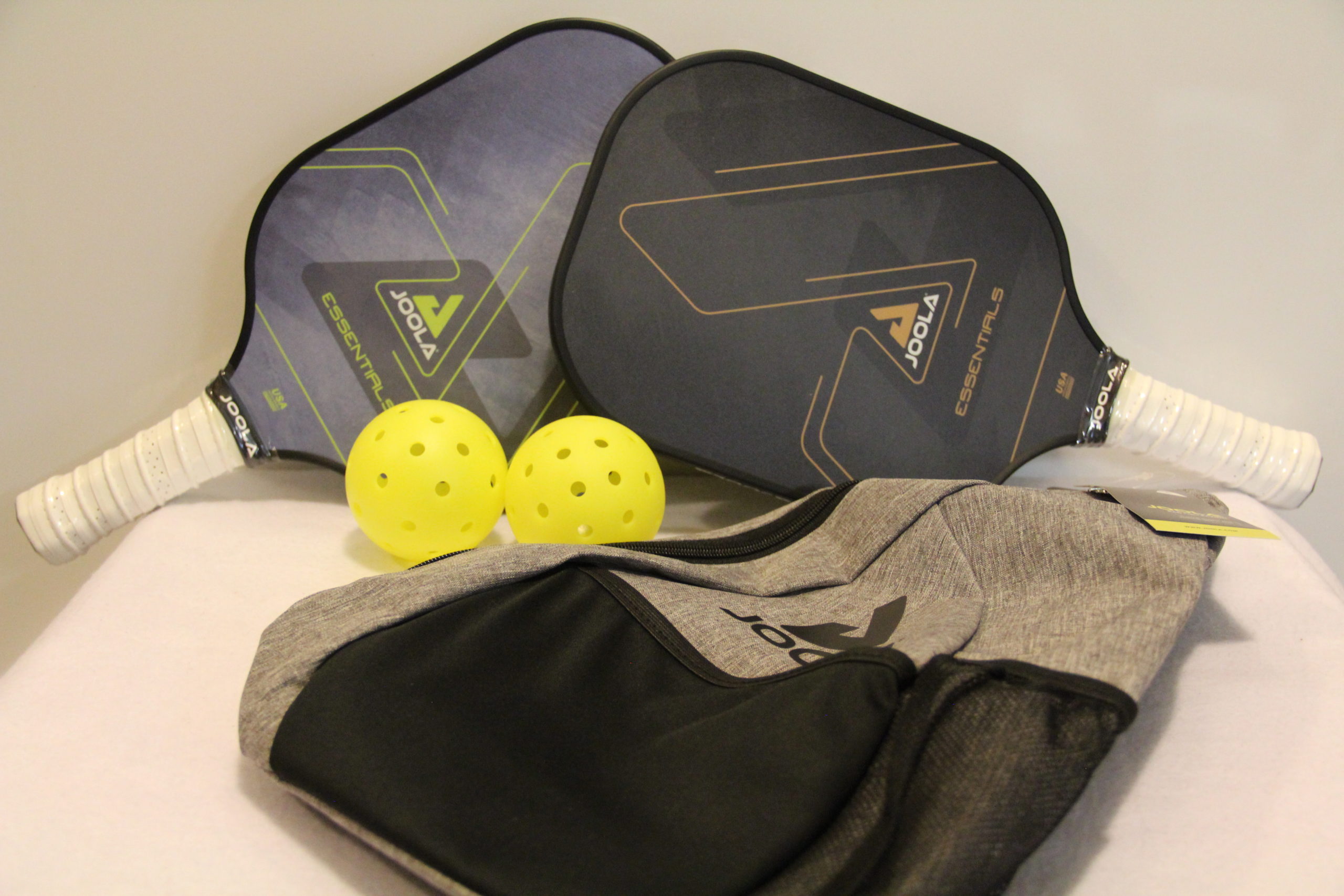 Joola Essentials Pickleball Set – 2 Paddles 2 Balls And A Bag ...